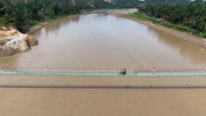 Jembatan Gantung Perintis Garuda Merekat Asa Memutus Isolasi Di Jantung Aceh Tamiang